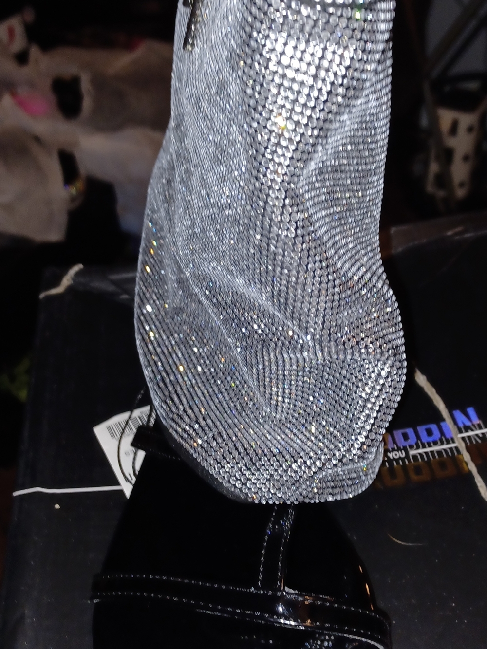 Cape Robbin Shiloha Sandal Black W/Bling - Picture 10 of 13